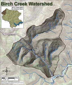 map of Birch Creek
